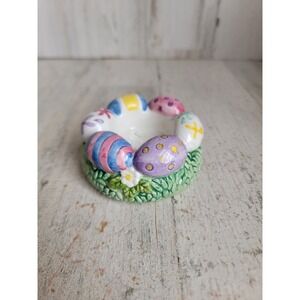 Papel Giftware Easter egg tealight candle holder spring home decor
